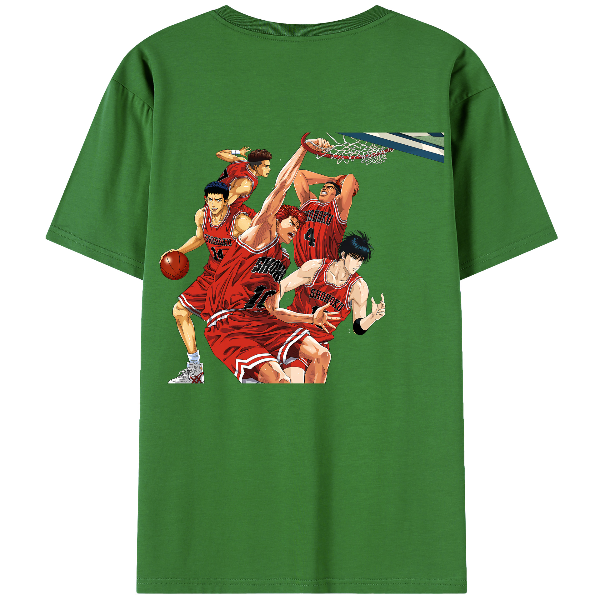 （画像用） SLAM DUNK／スラムダンク レディース半袖Tシャツ(バックプリント)